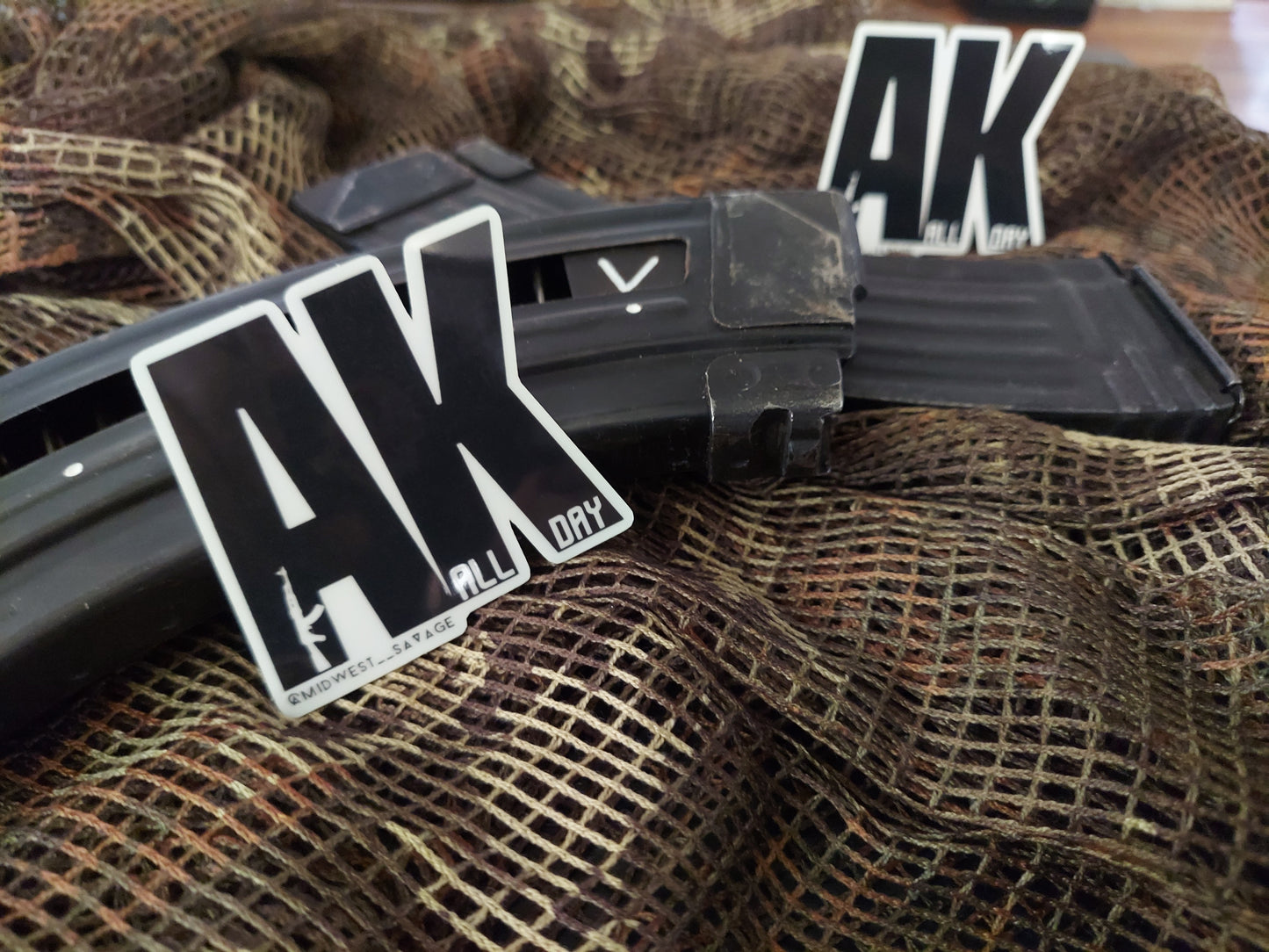 New AK All Day sticker
