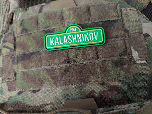 PVC kalashnikov street patch.